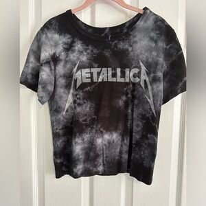 Metallica Crop Top
